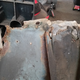 At least they used fiberglass on this side instead of regular filler